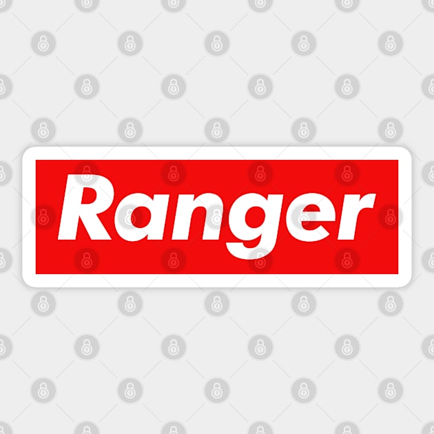 Ranger Sticker by monkeyflip